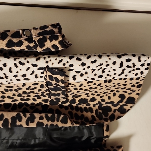 Apt9 Leopard lined Blazer - Picture 4 of 12